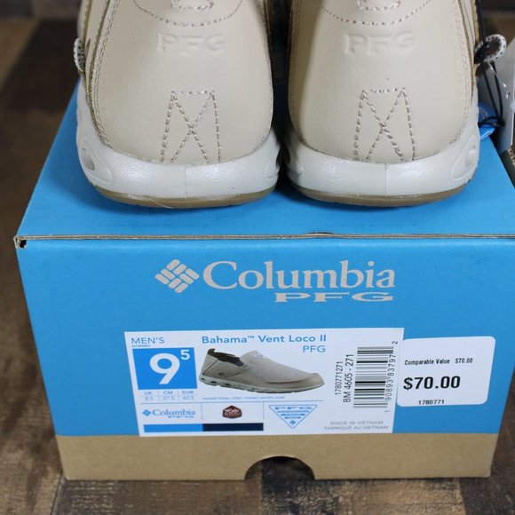 NIB Columbia Bahama Vent Loco II PFG Fishing Shoes Mens 9.5 10 10.5 11 11.5 - Picture 7 of 7